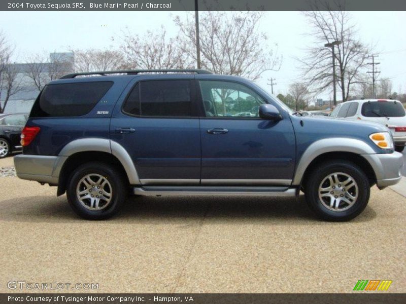 Blue Marlin Pearl / Charcoal 2004 Toyota Sequoia SR5