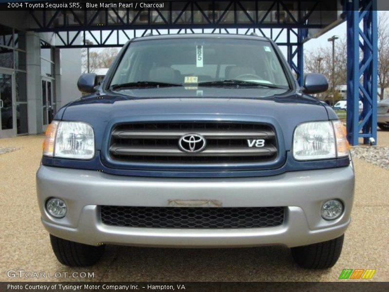 Blue Marlin Pearl / Charcoal 2004 Toyota Sequoia SR5