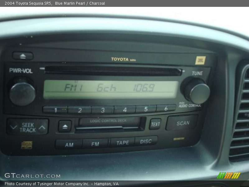 Blue Marlin Pearl / Charcoal 2004 Toyota Sequoia SR5