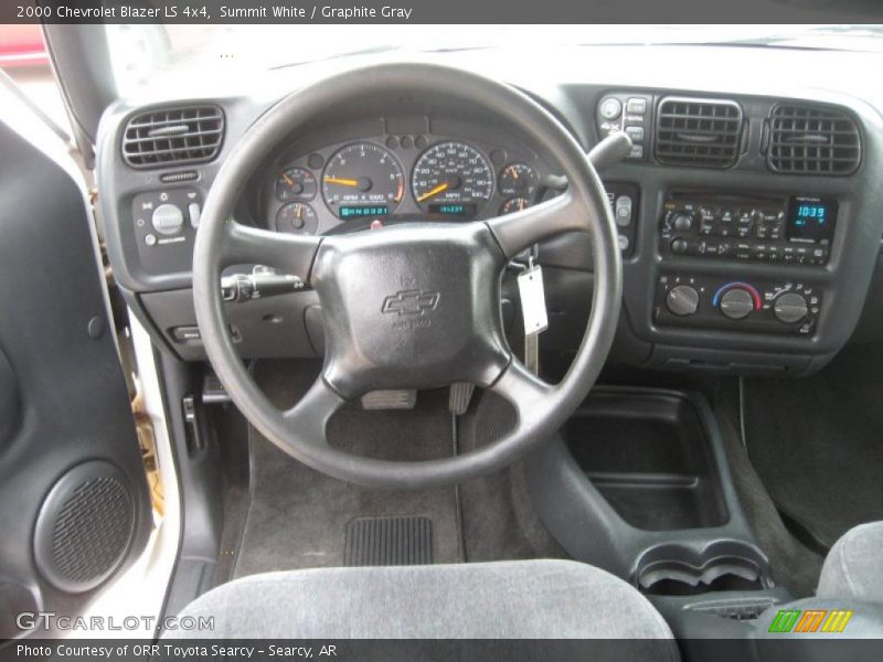 Summit White / Graphite Gray 2000 Chevrolet Blazer LS 4x4