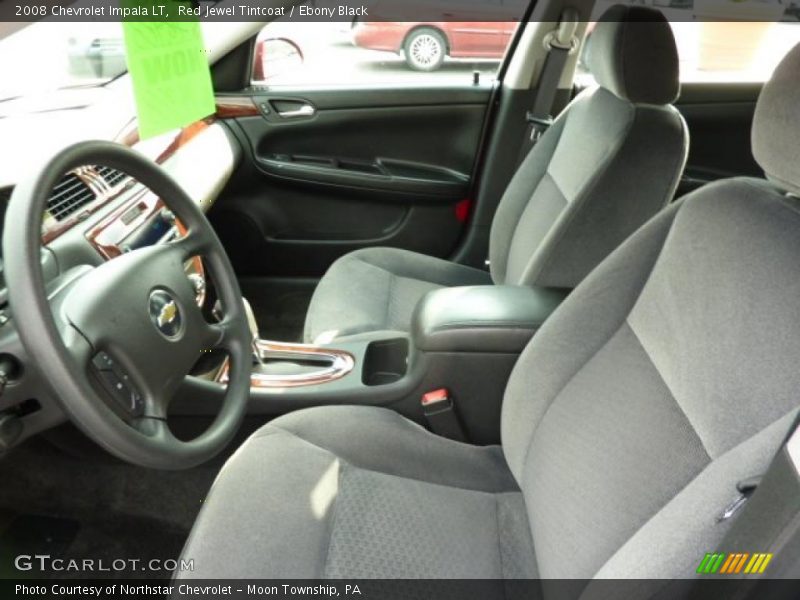 Red Jewel Tintcoat / Ebony Black 2008 Chevrolet Impala LT