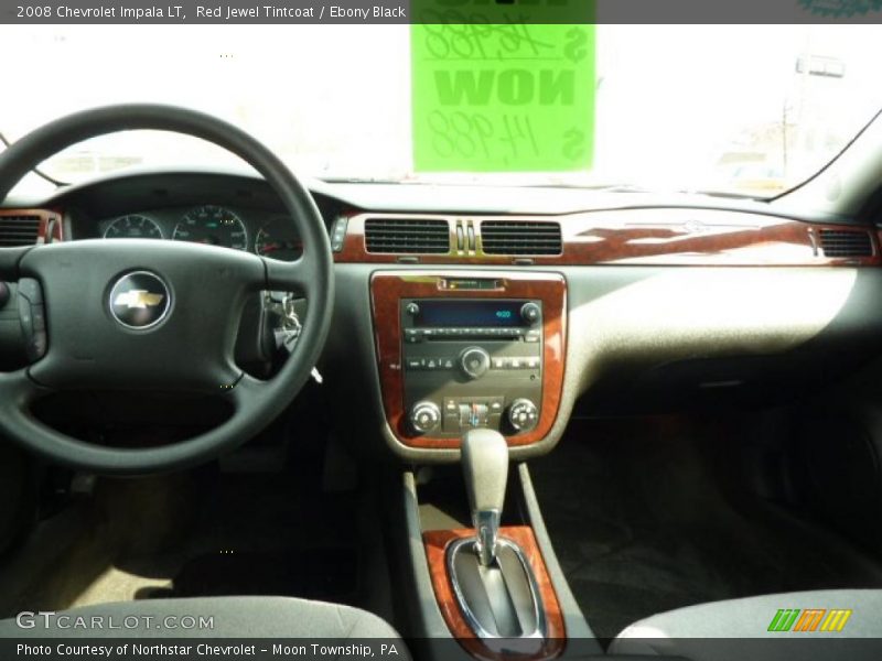 Red Jewel Tintcoat / Ebony Black 2008 Chevrolet Impala LT