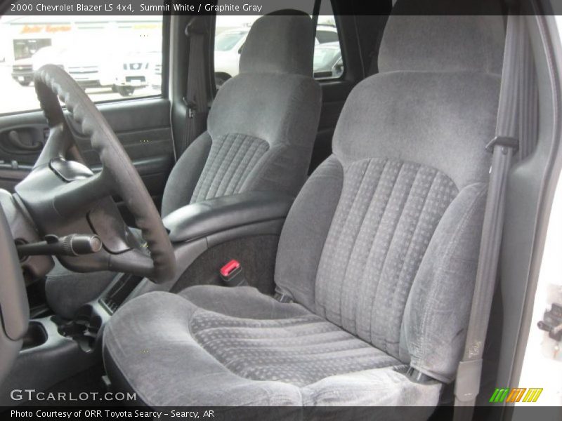 Summit White / Graphite Gray 2000 Chevrolet Blazer LS 4x4