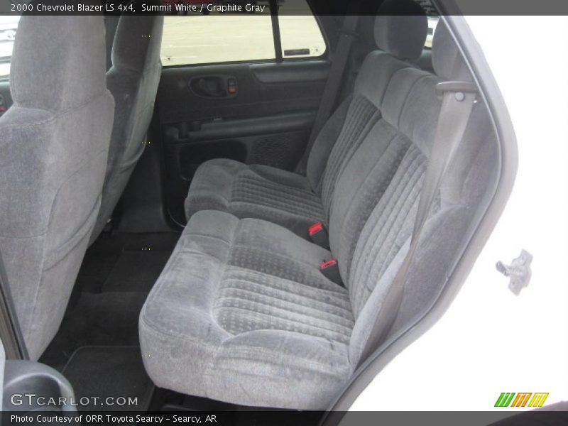 Summit White / Graphite Gray 2000 Chevrolet Blazer LS 4x4