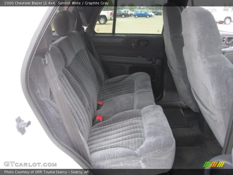 Summit White / Graphite Gray 2000 Chevrolet Blazer LS 4x4