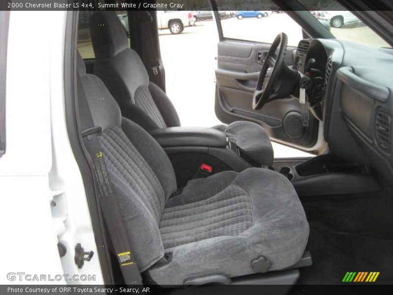 Summit White / Graphite Gray 2000 Chevrolet Blazer LS 4x4