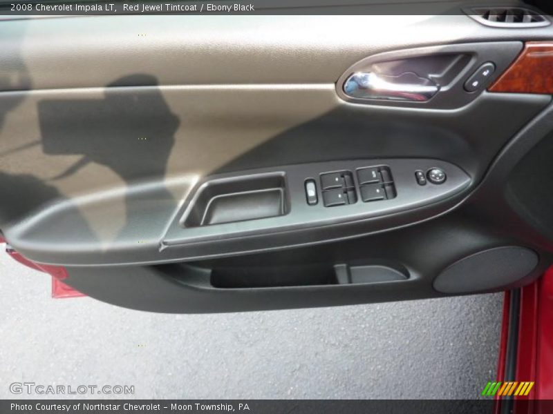 Red Jewel Tintcoat / Ebony Black 2008 Chevrolet Impala LT