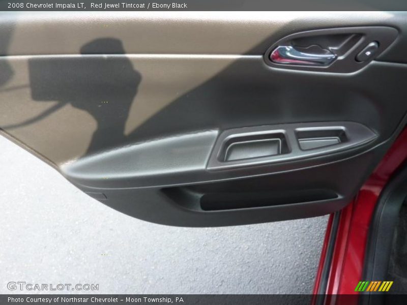 Red Jewel Tintcoat / Ebony Black 2008 Chevrolet Impala LT