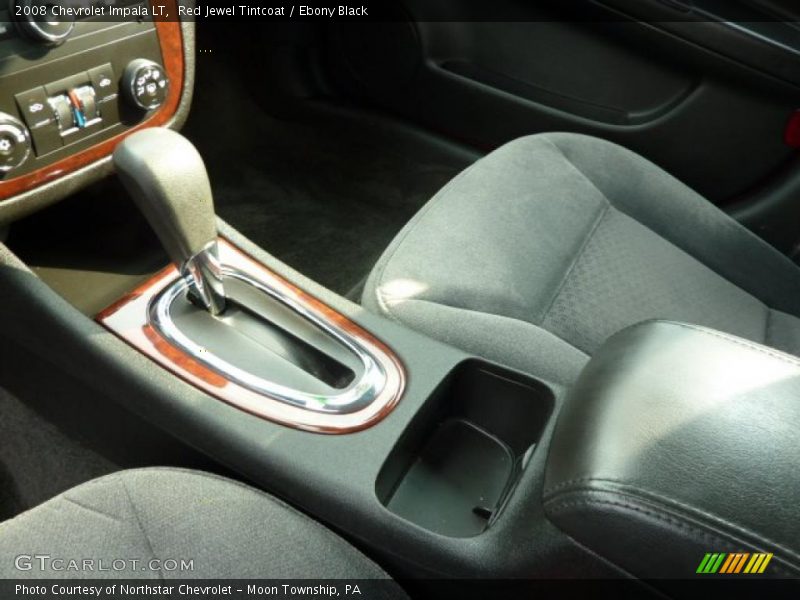 Red Jewel Tintcoat / Ebony Black 2008 Chevrolet Impala LT