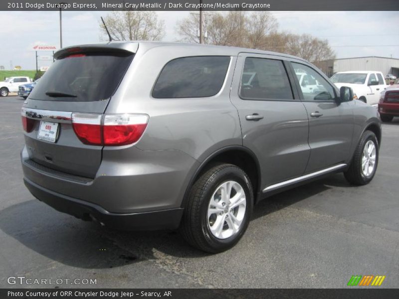 Mineral Gray Metallic / Dark Graystone/Medium Graystone 2011 Dodge Durango Express