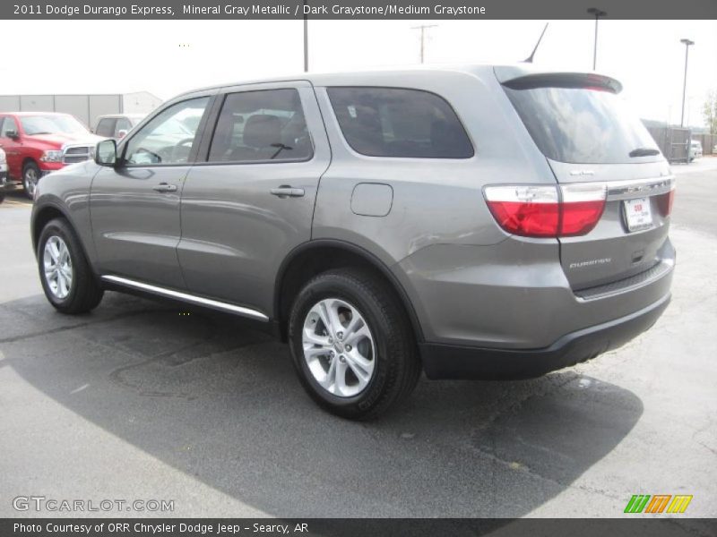Mineral Gray Metallic / Dark Graystone/Medium Graystone 2011 Dodge Durango Express