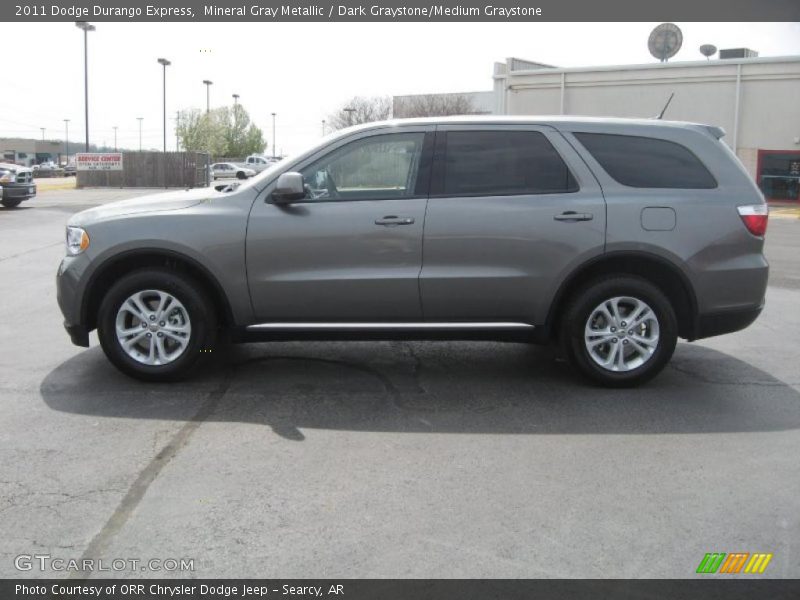 Mineral Gray Metallic / Dark Graystone/Medium Graystone 2011 Dodge Durango Express