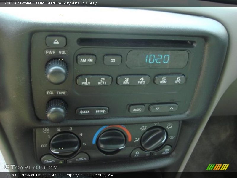Controls of 2005 Classic 