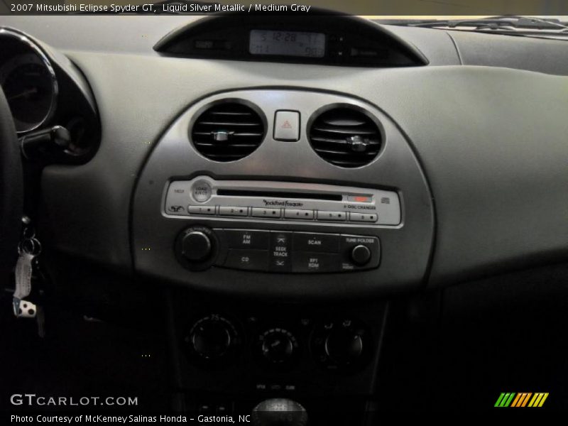 Liquid Silver Metallic / Medium Gray 2007 Mitsubishi Eclipse Spyder GT