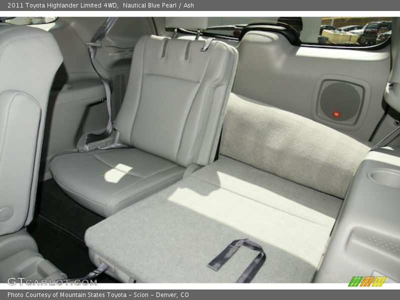 Nautical Blue Pearl / Ash 2011 Toyota Highlander Limited 4WD