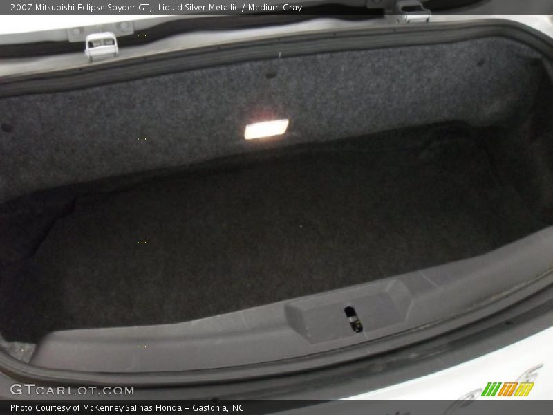 Liquid Silver Metallic / Medium Gray 2007 Mitsubishi Eclipse Spyder GT