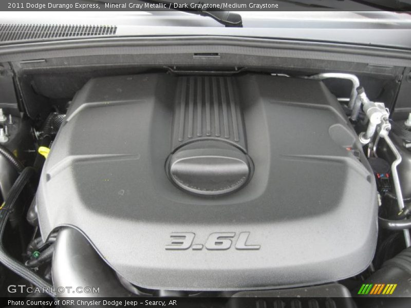  2011 Durango Express Engine - 3.6 Liter DOHC 24-Valve VVT Pentastar V6