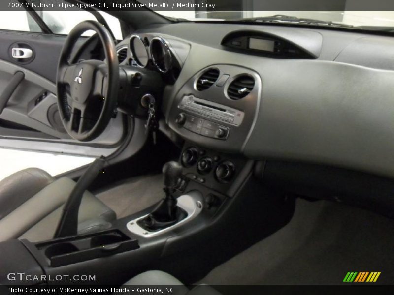  2007 Eclipse Spyder GT Medium Gray Interior