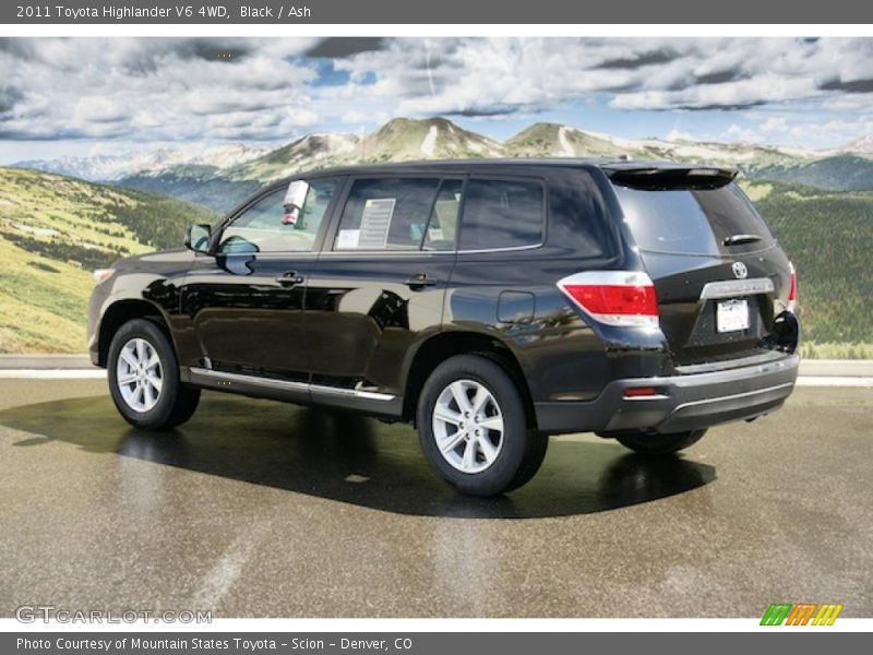 Black / Ash 2011 Toyota Highlander V6 4WD