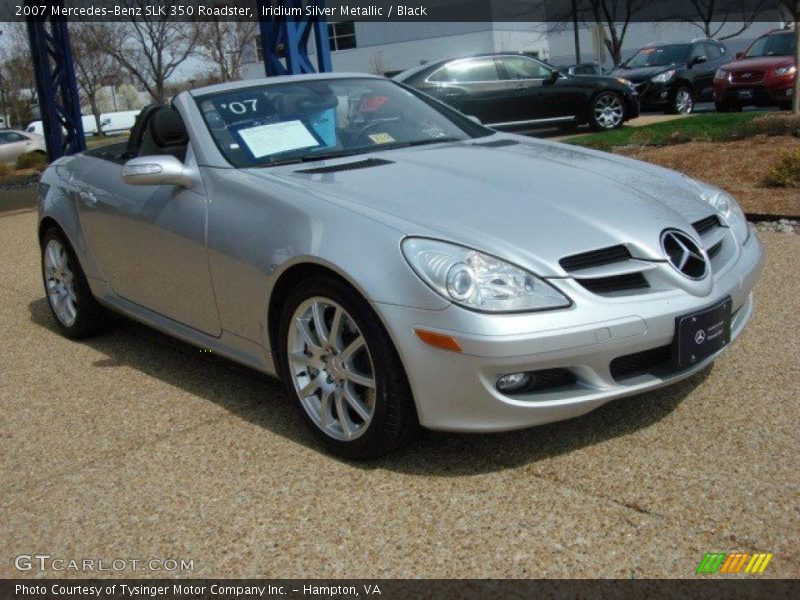 Front 3/4 View of 2007 SLK 350 Roadster