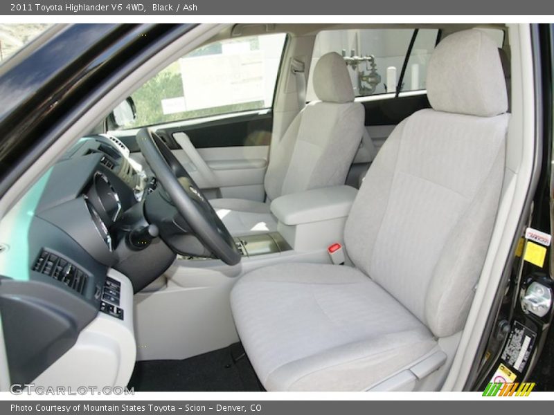 Black / Ash 2011 Toyota Highlander V6 4WD