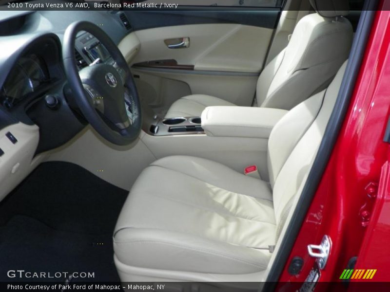  2010 Venza V6 AWD Ivory Interior