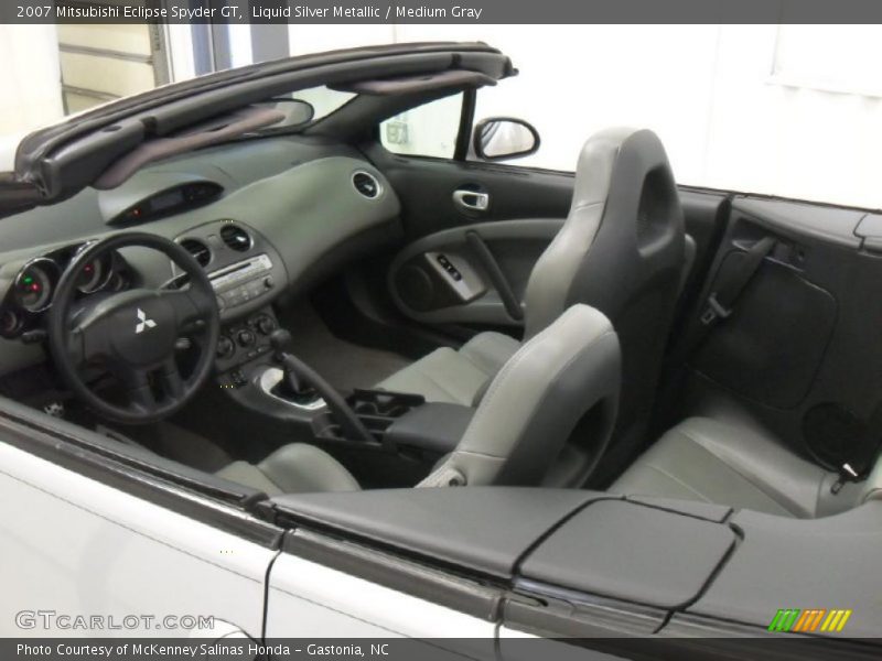  2007 Eclipse Spyder GT Medium Gray Interior