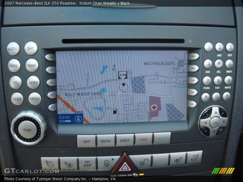 Navigation of 2007 SLK 350 Roadster