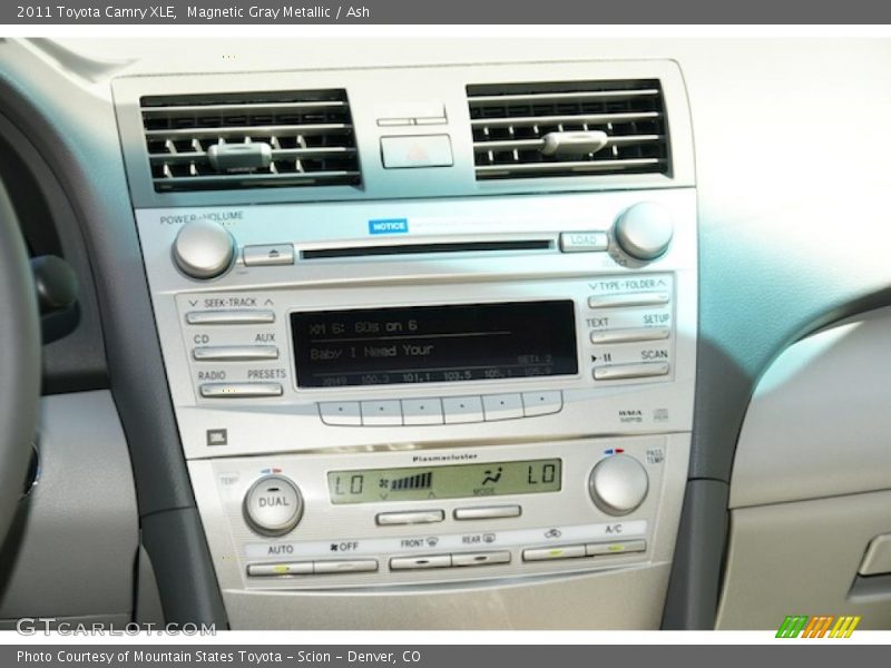 Magnetic Gray Metallic / Ash 2011 Toyota Camry XLE