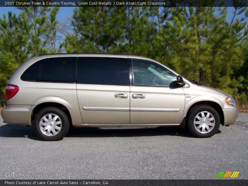 Linen Gold Metallic / Dark Khaki/Light Graystone 2005 Chrysler Town & Country Touring