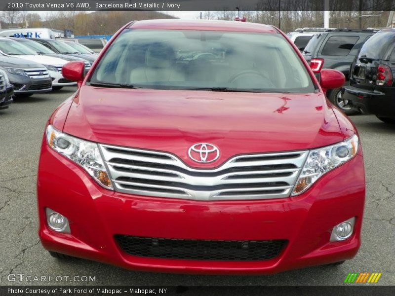 Barcelona Red Metallic / Ivory 2010 Toyota Venza V6 AWD
