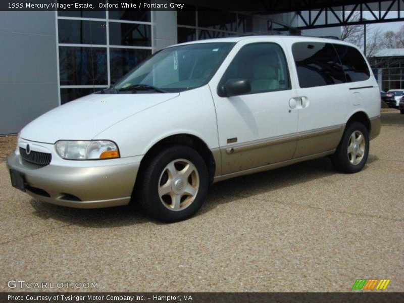 Oxford White / Portland Grey 1999 Mercury Villager Estate