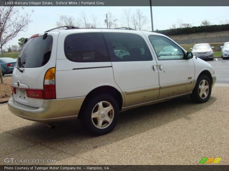 Oxford White / Portland Grey 1999 Mercury Villager Estate