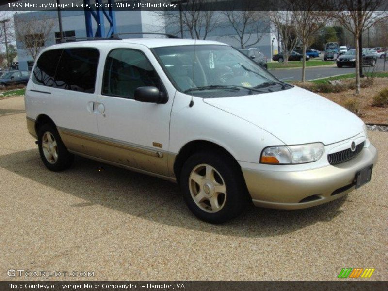 Oxford White / Portland Grey 1999 Mercury Villager Estate