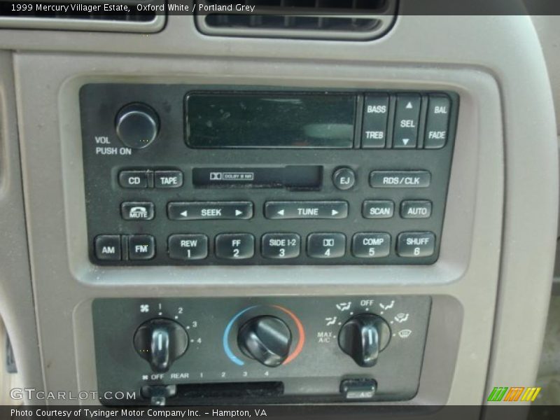 Oxford White / Portland Grey 1999 Mercury Villager Estate