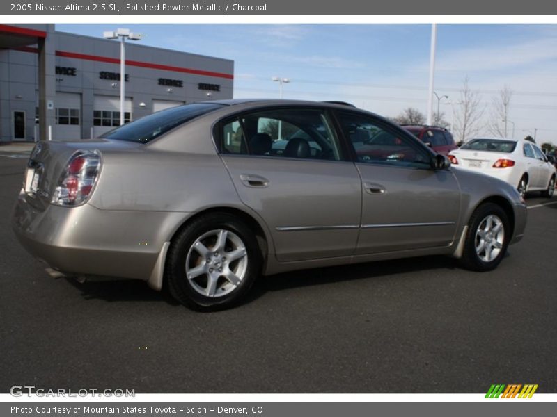 Polished Pewter Metallic / Charcoal 2005 Nissan Altima 2.5 SL