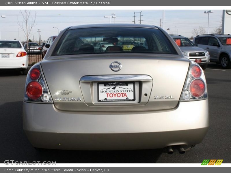 Polished Pewter Metallic / Charcoal 2005 Nissan Altima 2.5 SL