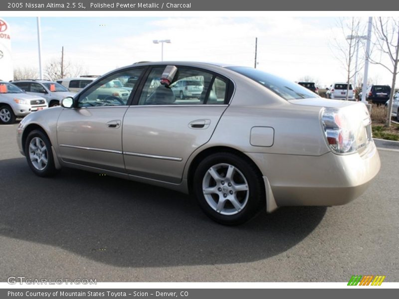 Polished Pewter Metallic / Charcoal 2005 Nissan Altima 2.5 SL