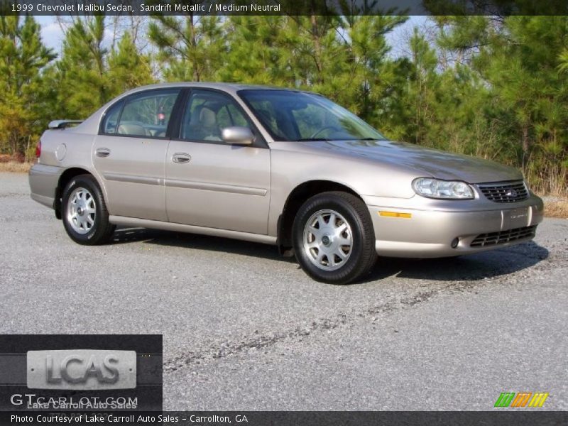 Sandrift Metallic / Medium Neutral 1999 Chevrolet Malibu Sedan