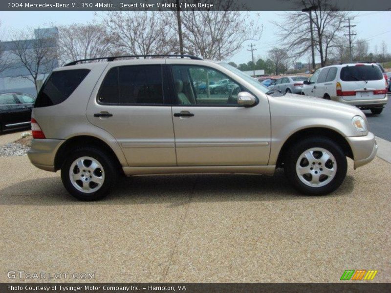 Desert Silver Metallic / Java Beige 2004 Mercedes-Benz ML 350 4Matic