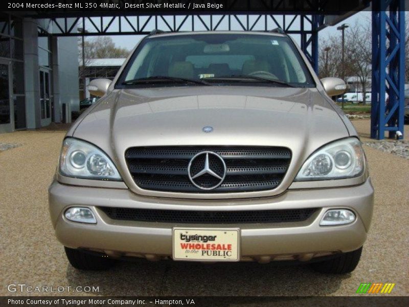 Desert Silver Metallic / Java Beige 2004 Mercedes-Benz ML 350 4Matic