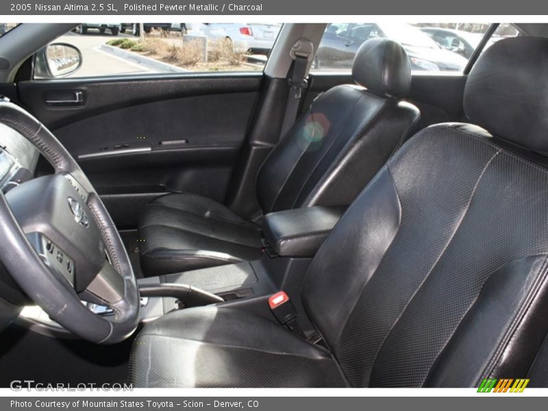 Polished Pewter Metallic / Charcoal 2005 Nissan Altima 2.5 SL