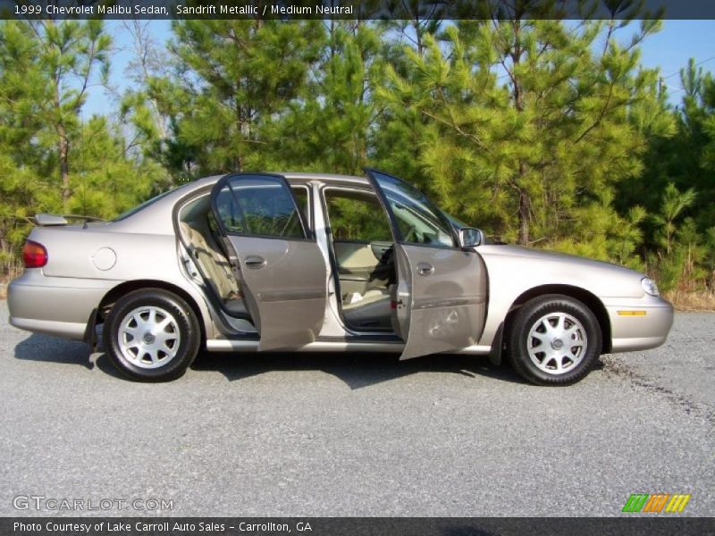 Sandrift Metallic / Medium Neutral 1999 Chevrolet Malibu Sedan