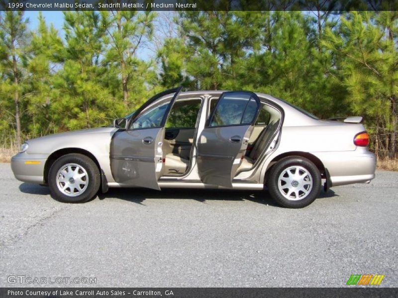 Sandrift Metallic / Medium Neutral 1999 Chevrolet Malibu Sedan