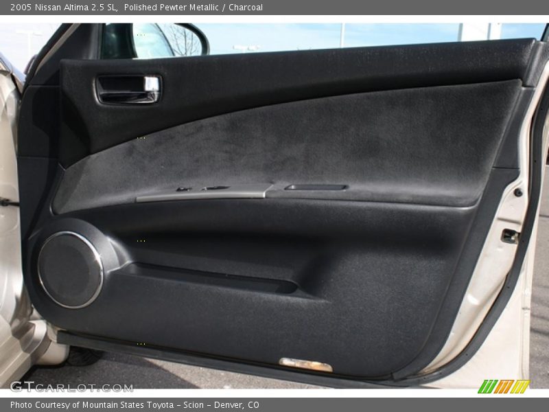 Polished Pewter Metallic / Charcoal 2005 Nissan Altima 2.5 SL