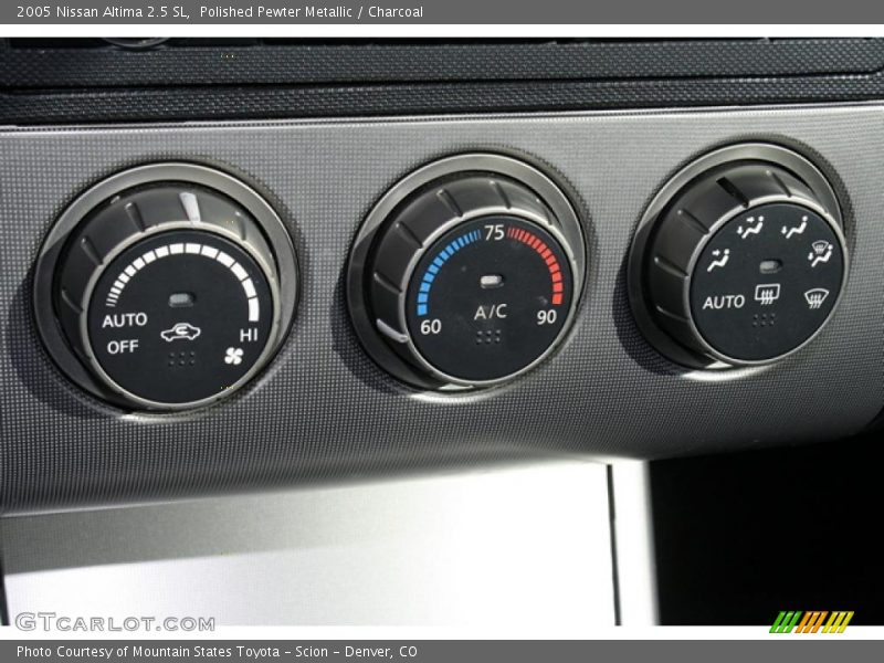 Polished Pewter Metallic / Charcoal 2005 Nissan Altima 2.5 SL