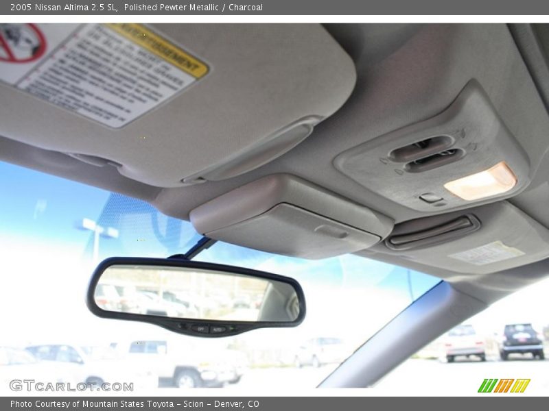 Polished Pewter Metallic / Charcoal 2005 Nissan Altima 2.5 SL