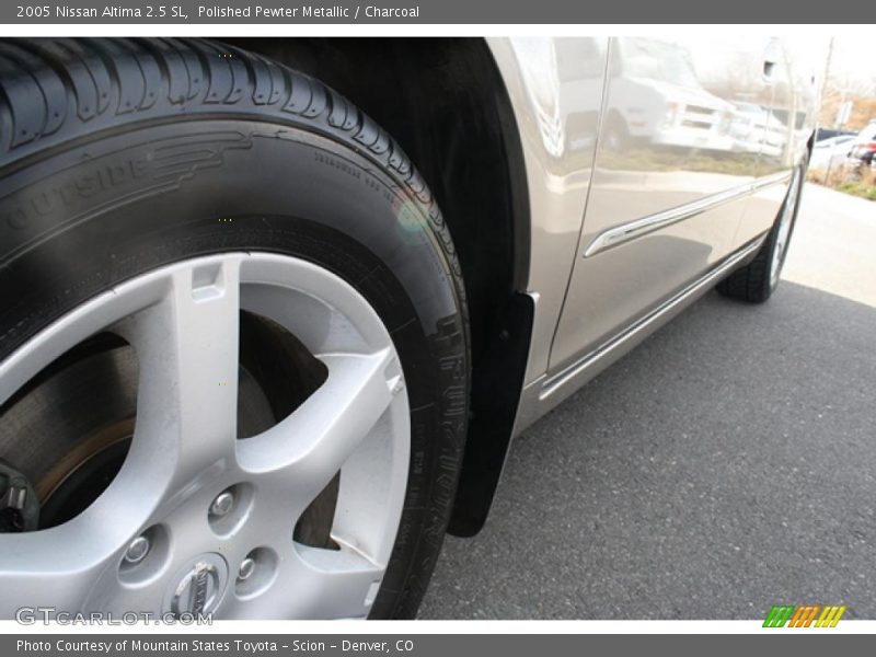 Polished Pewter Metallic / Charcoal 2005 Nissan Altima 2.5 SL