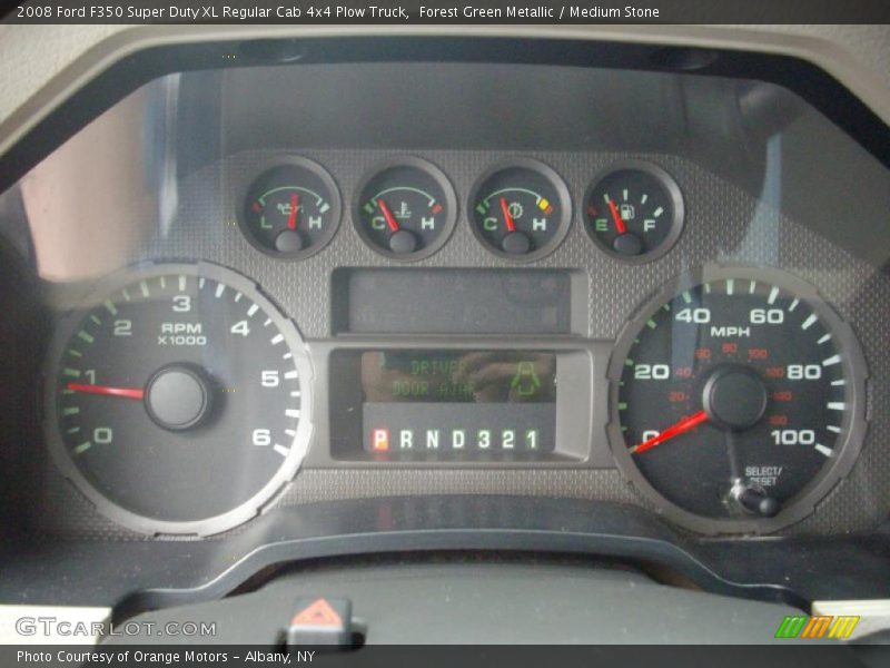  2008 F350 Super Duty XL Regular Cab 4x4 Plow Truck XL Regular Cab 4x4 Plow Truck Gauges