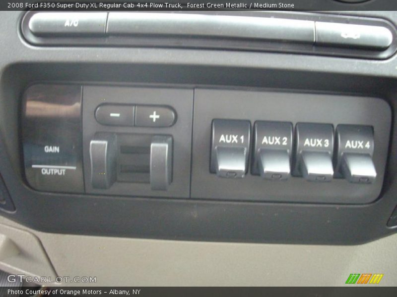 Controls of 2008 F350 Super Duty XL Regular Cab 4x4 Plow Truck